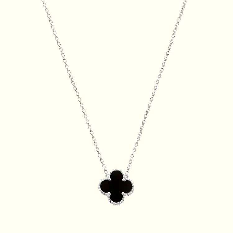 Γυναικείο Ατσάλινο Κολιέ - Klimt Necklace Black ( χρυσό, ασημί)