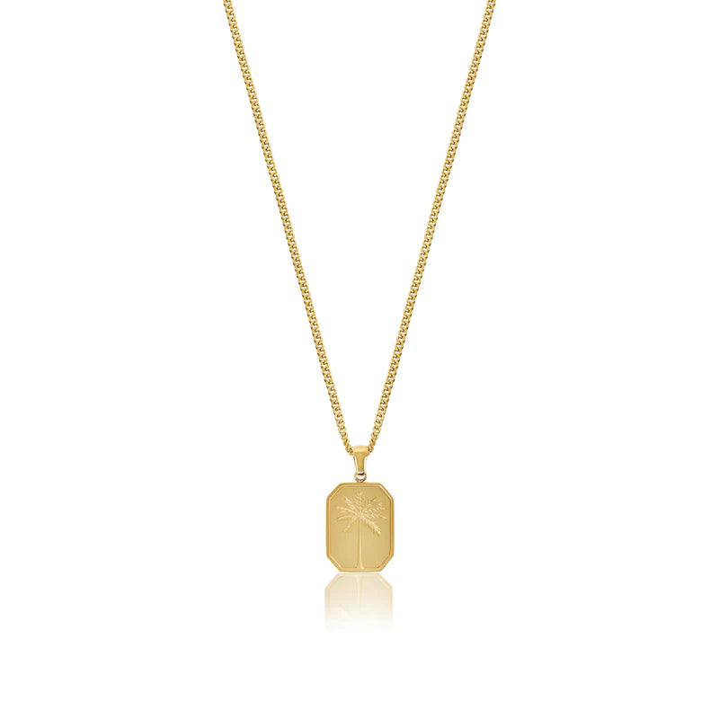Ατσάλινο Unisex Κολιέ Με Φοίνικα - Finix Necklace (χρυσό, ασημί)
