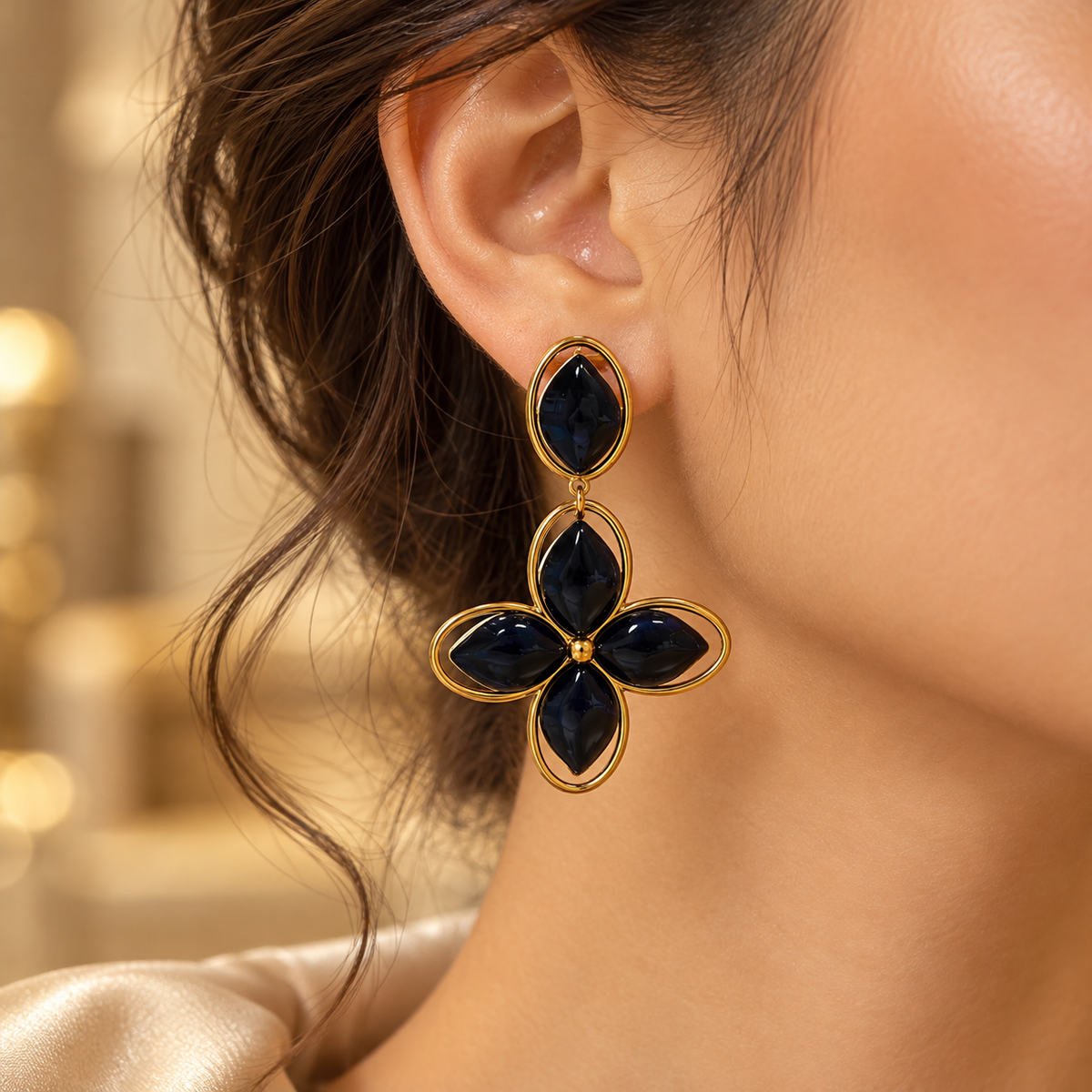 Γυναικεία Ατσάλινα Σκουλαρίκια - Vejen Earrings