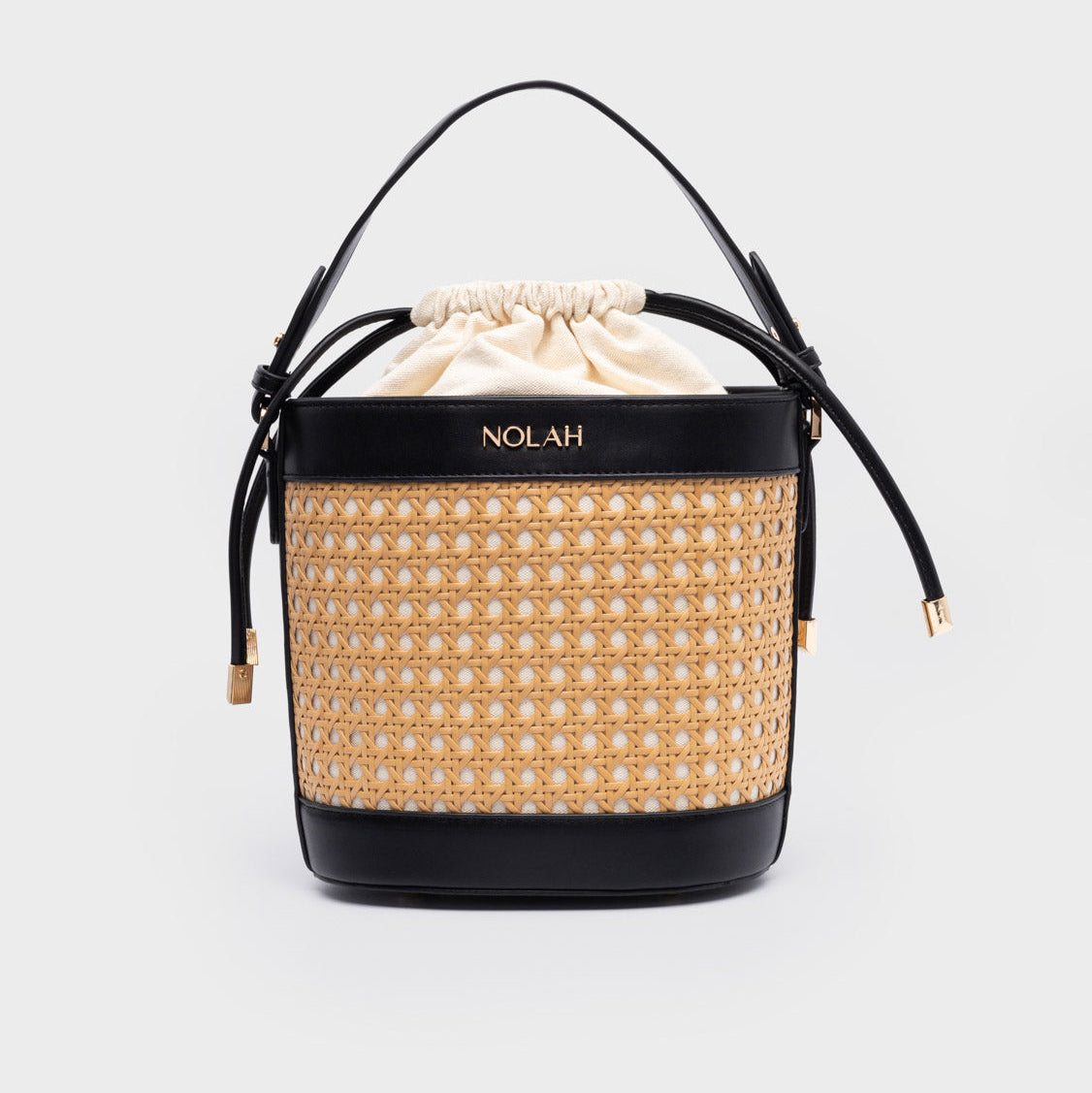 Γυναικεία Τσάντα Nolah - Cannes Beige-Black