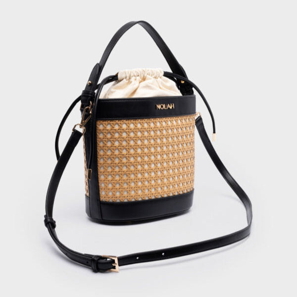Γυναικεία Τσάντα Nolah - Cannes Beige-Black