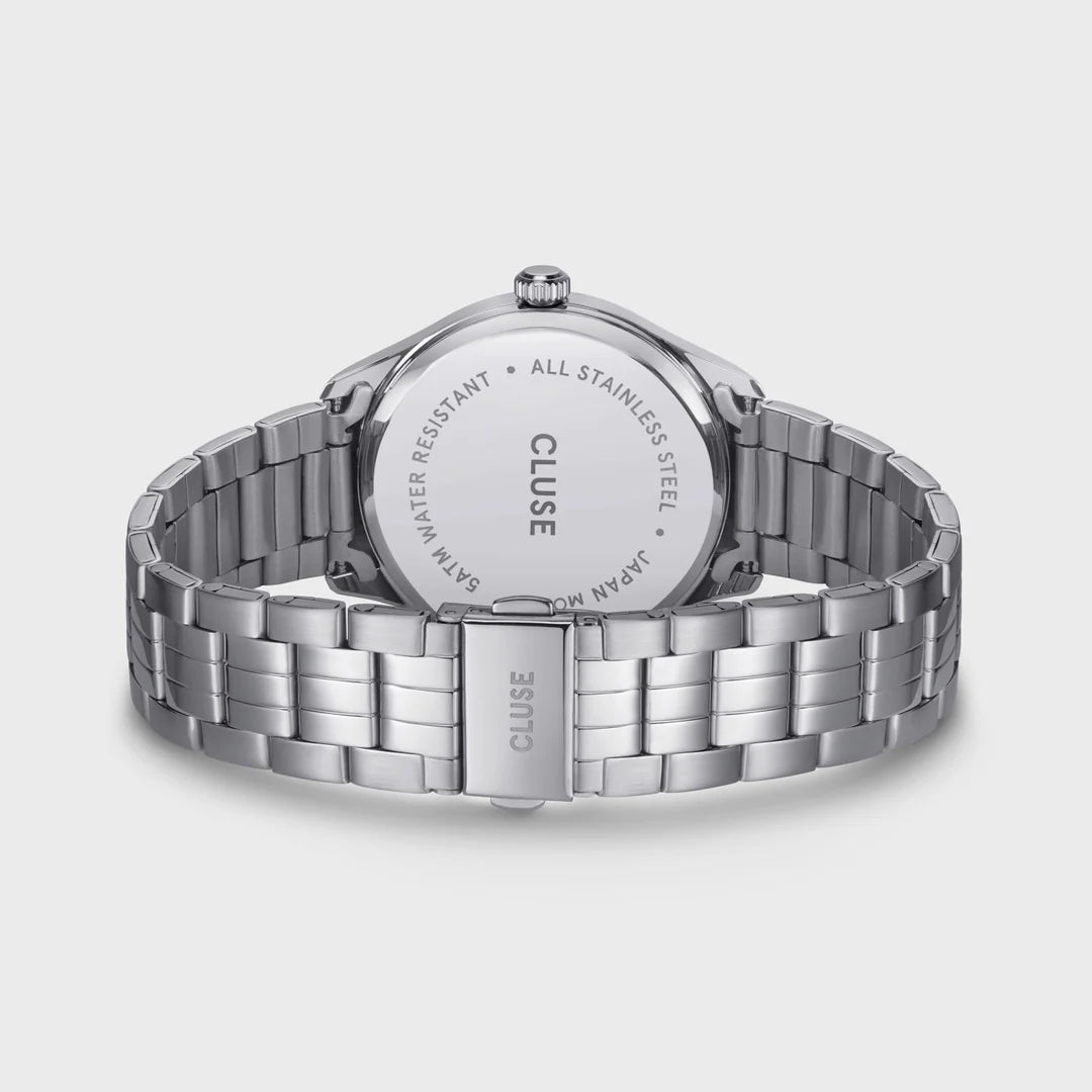 Ανδρικό Ρολόι Cluse - Anthéor Watch Steel Black Silver
