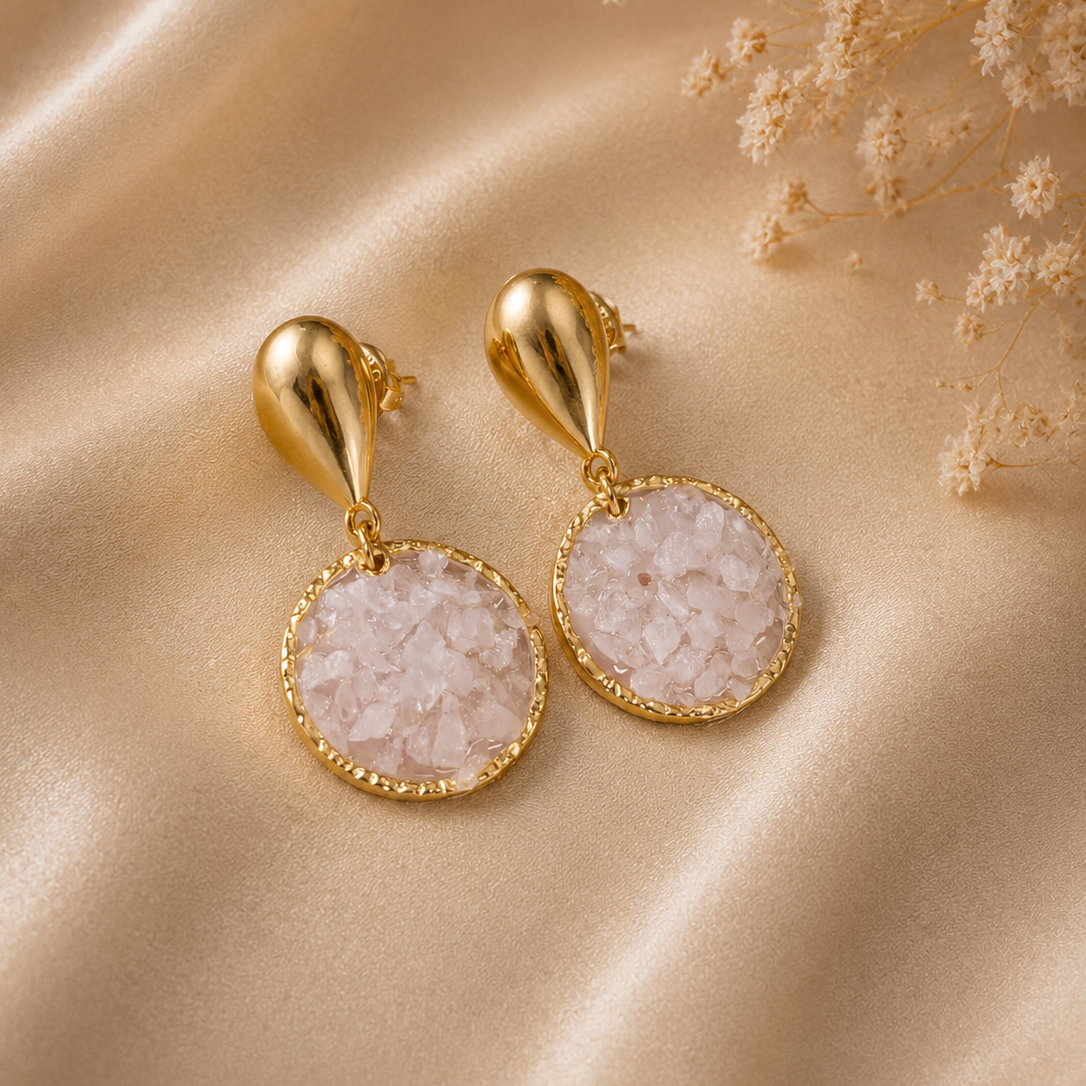 Γυναικεία Σκουλαρίκια - Batumi Pink Earrings