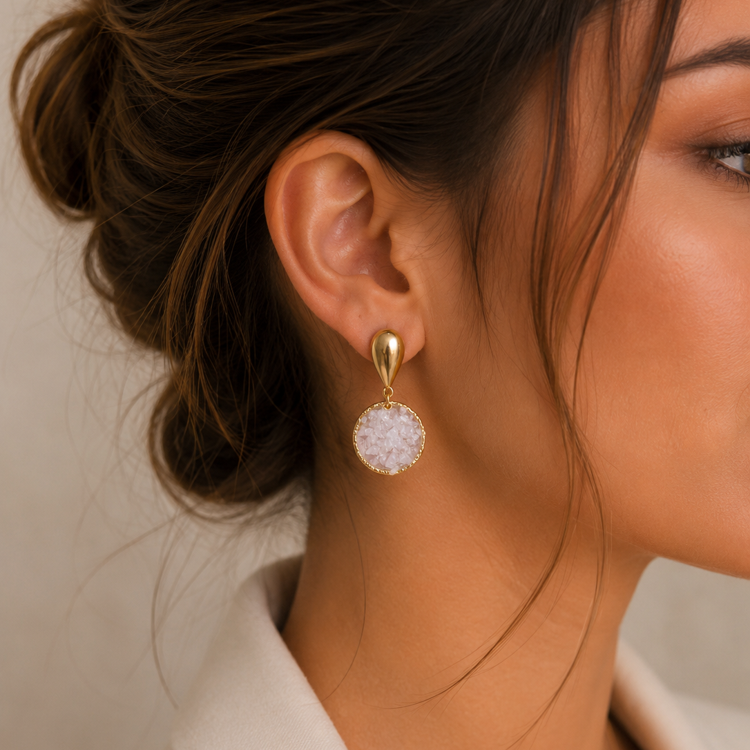 Γυναικεία Σκουλαρίκια - Batumi Pink Earrings
