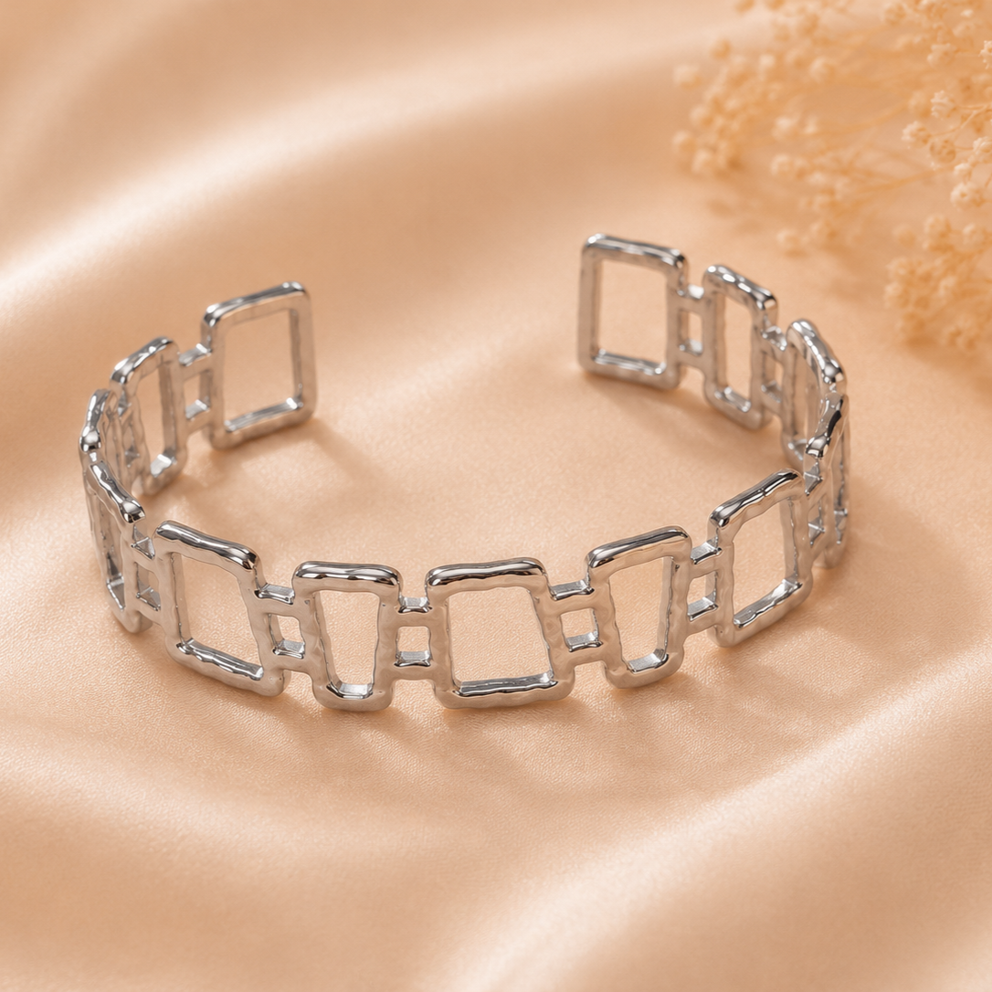 Ατσάλινο Γυναικείο Βραχιόλι - Mira Silver Bracelet