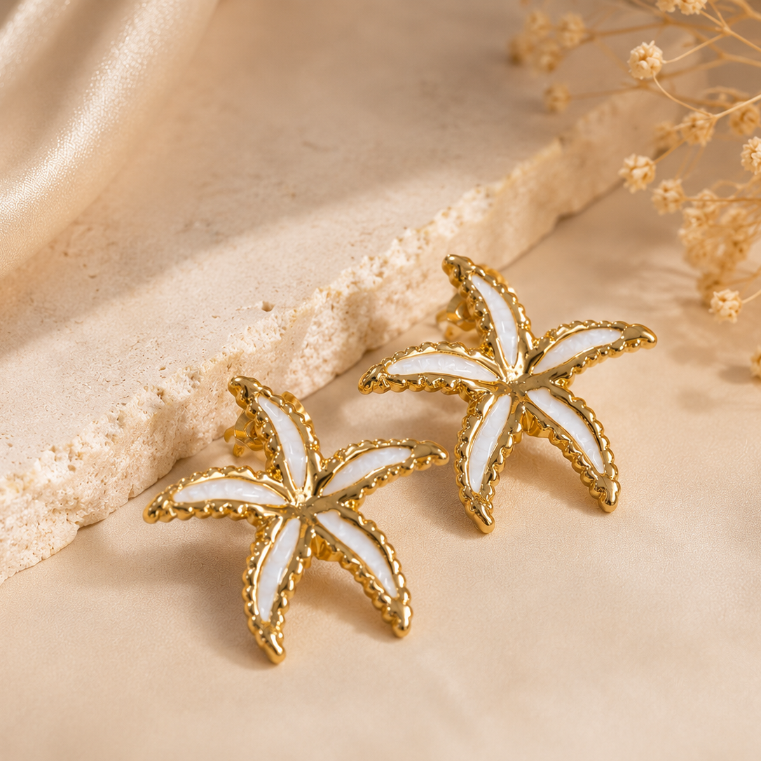 Γυναικεία Ατσάλινα Σκουλαρίκια - Kafret Earrings