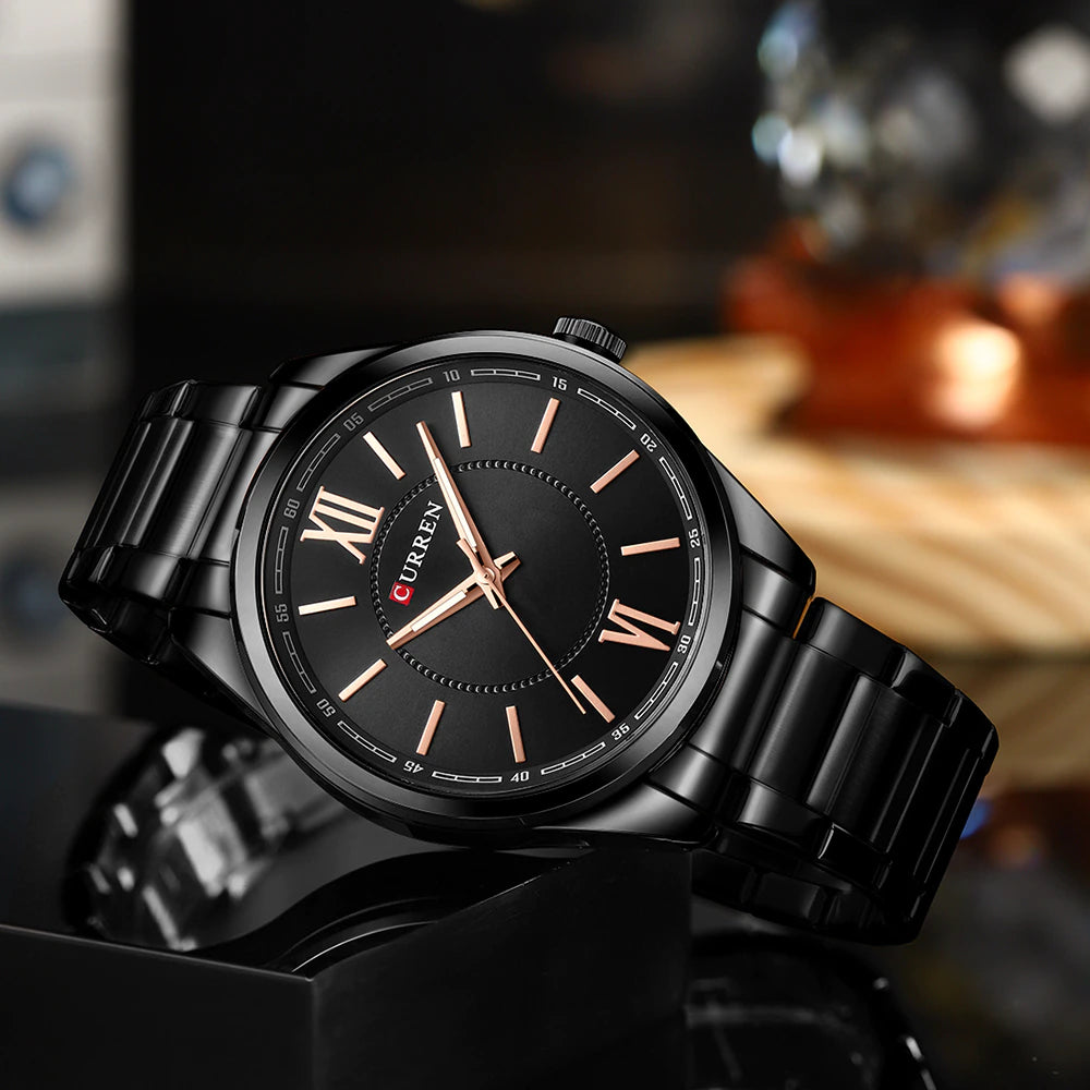 Unisex Ρολόι - Curren M8423 Black