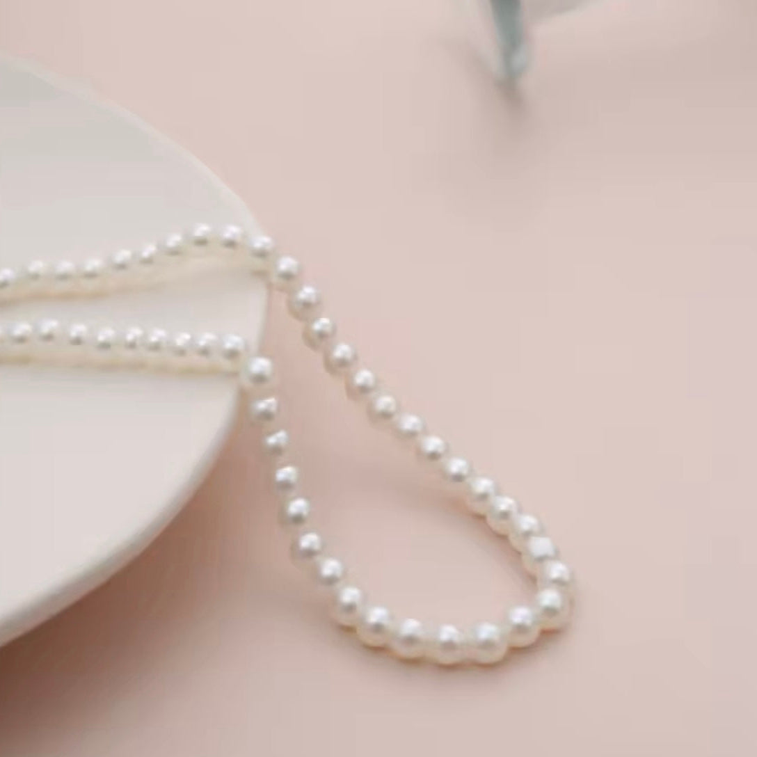 Ατσάλινη Αλυσίδα Ποδιού - PEARL chain anklet