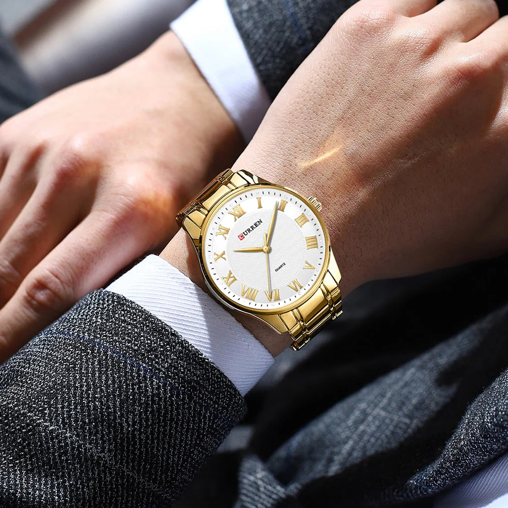 Unisex Ρολόι - CURREN M8409 GOLD