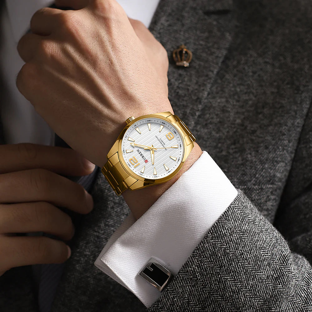 Unisex Ρολόι - CURREN M8434 GOLD