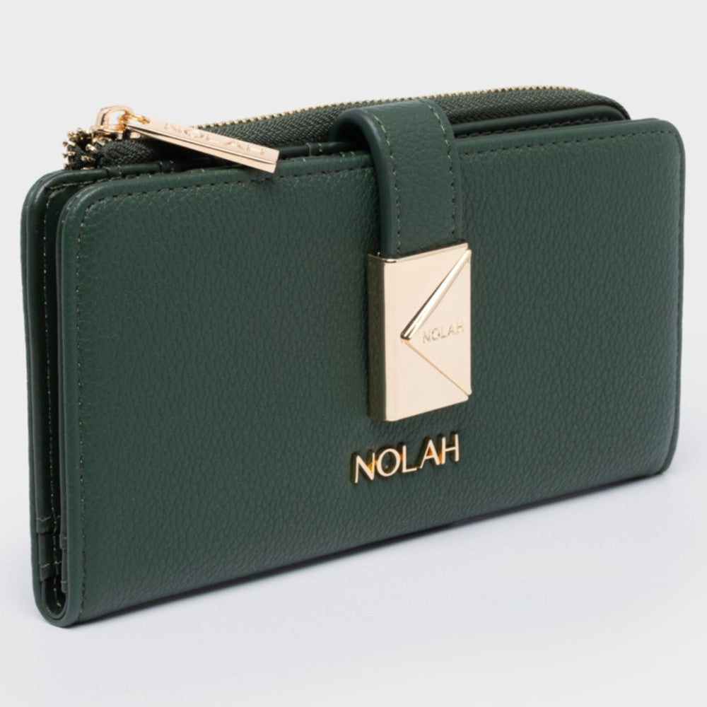 ΓΥΝΑΙΚΕΙΟ ΠΟΡΤΟΦΟΛΙ NOLAH - SAVVINA DARK GREEN