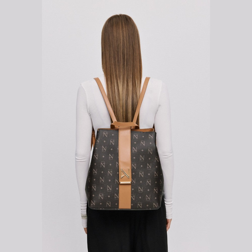 ΓΥΝΑΙΚΕΙΑ ΤΣΑΝΤΑ NOLAH - HERON BROWN LIGHT GOLD