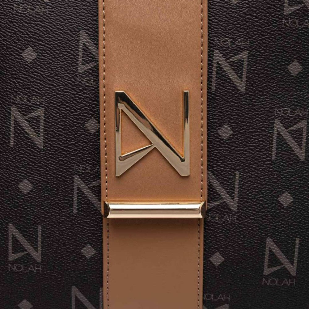 ΓΥΝΑΙΚΕΙΑ ΤΣΑΝΤΑ NOLAH - HERON BROWN LIGHT GOLD