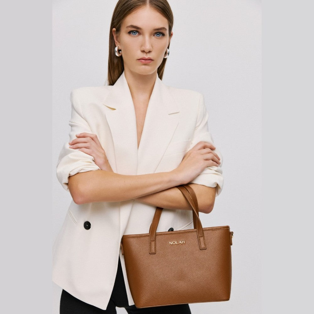 ΓΥΝΑΙΚΕΙΑ ΤΣΑΝΤΑ NOLAH - ROMA BROWN LIGHT GOLD