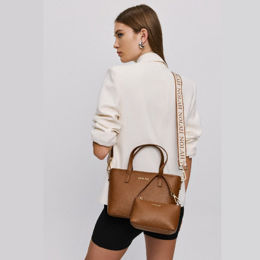 ΓΥΝΑΙΚΕΙΑ ΤΣΑΝΤΑ NOLAH - ROMA BROWN LIGHT GOLD