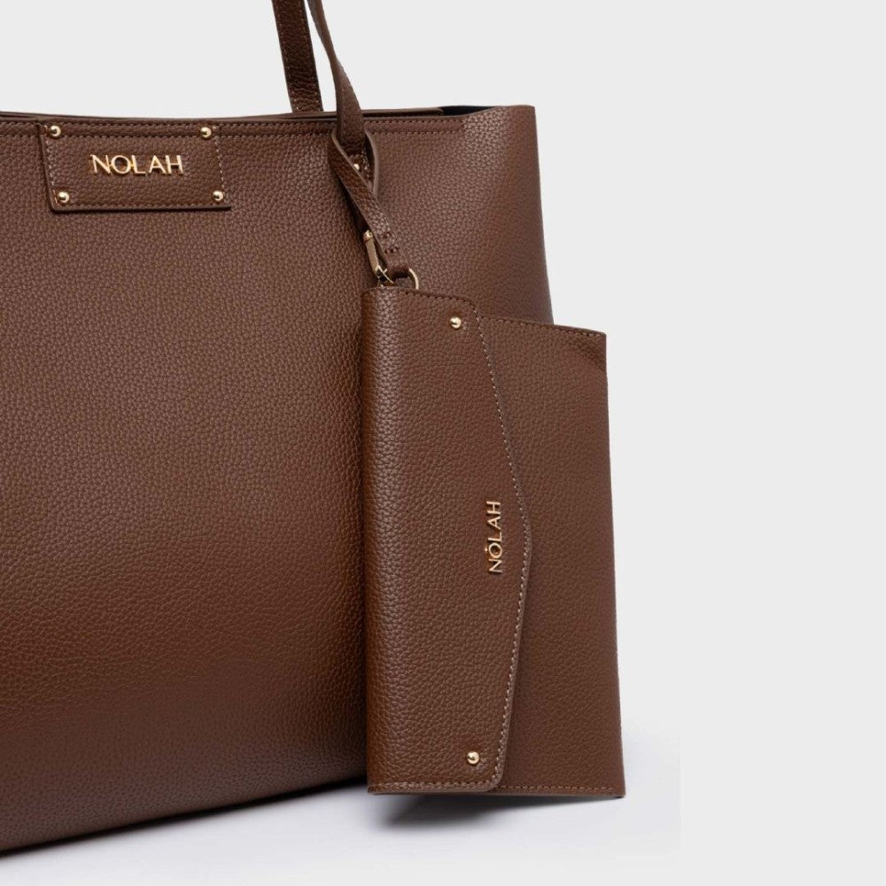 ΓΥΝΑΙΚΕΙΑ ΤΣΑΝΤΑ NOLAH - SERENITY CHOCOLATE BROWN