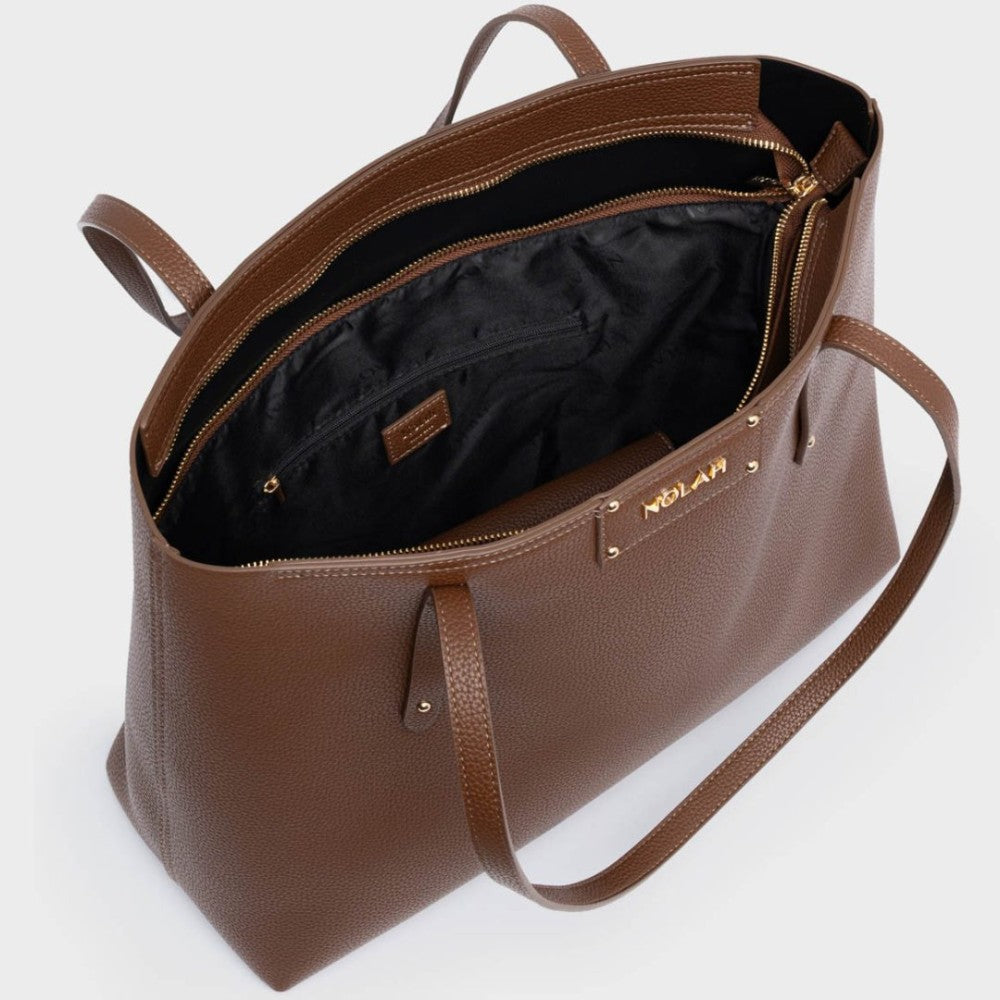 ΓΥΝΑΙΚΕΙΑ ΤΣΑΝΤΑ NOLAH - SERENITY CHOCOLATE BROWN