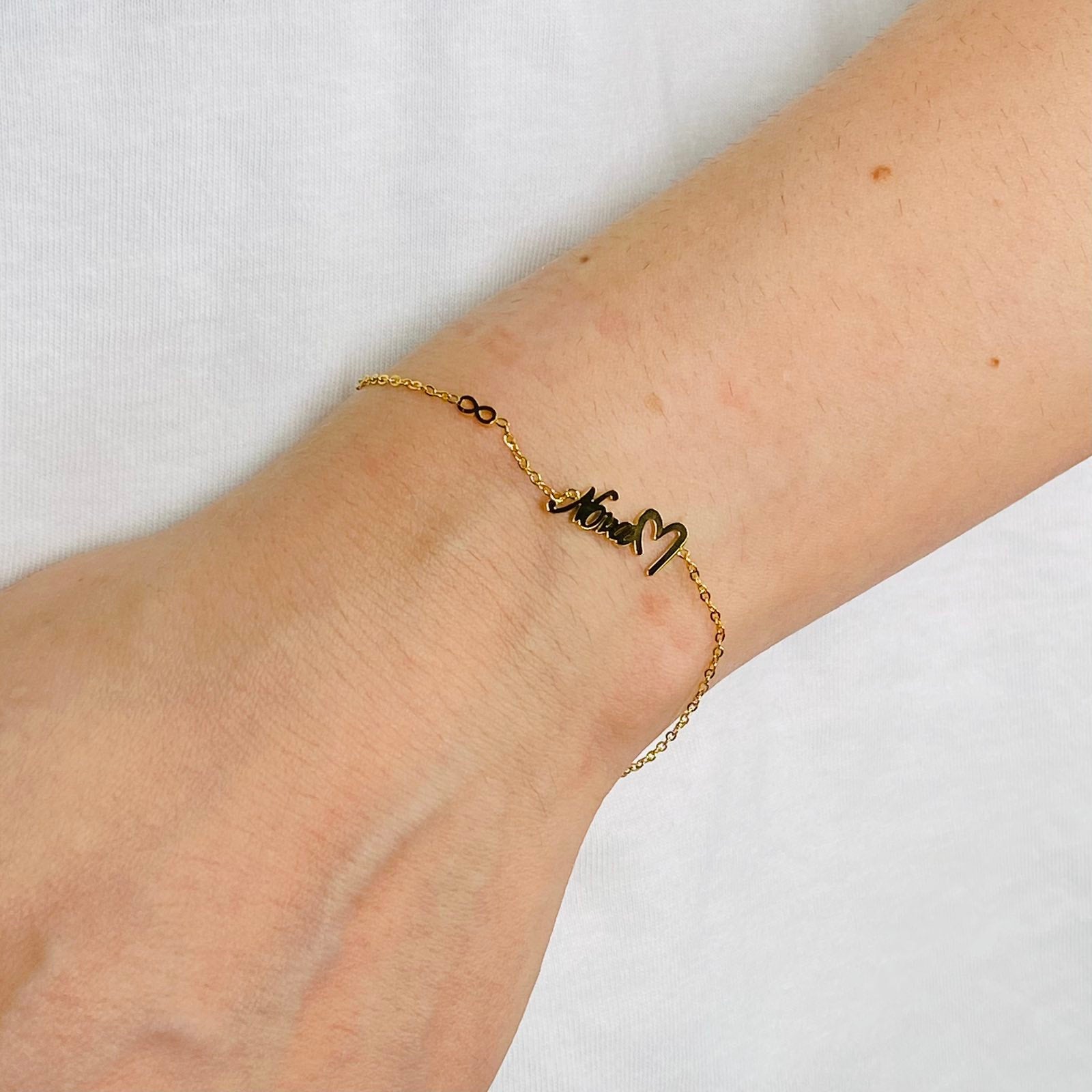 Ατσάλινο Βραχιόλι - Hearty Nona Bracelet (χρυσό, ασημί)
