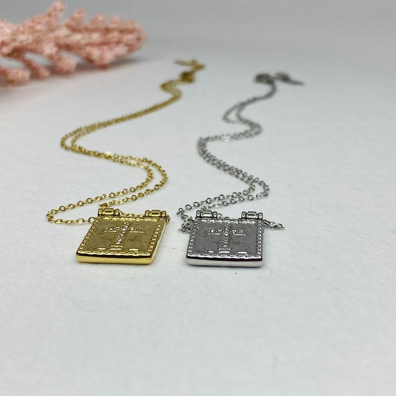 Ατσάλινο Κολιέ Κωνσταντινάτο - Toro Necklace (χρυσό, ασημί)