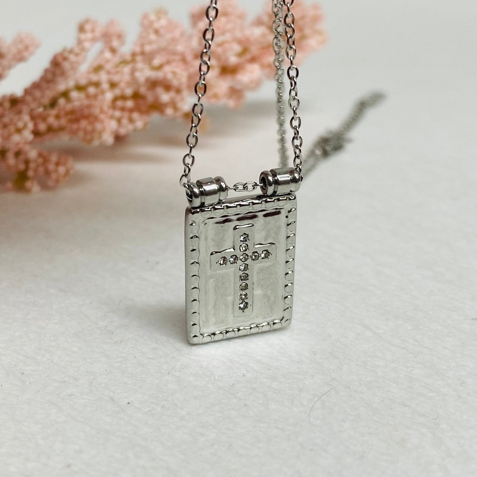 Ατσάλινο Κολιέ Κωνσταντινάτο - Toro Necklace (χρυσό, ασημί)
