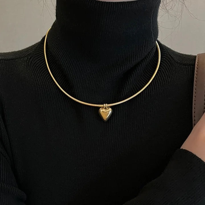 Ατσάλινο Γυναικείο Κολιέ - In Love Necklace