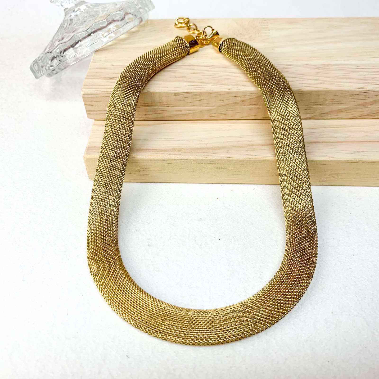 Γυναικείο Ατσάλινο Κολιέ - Tawi Necklace (χρυσό, ασημί)