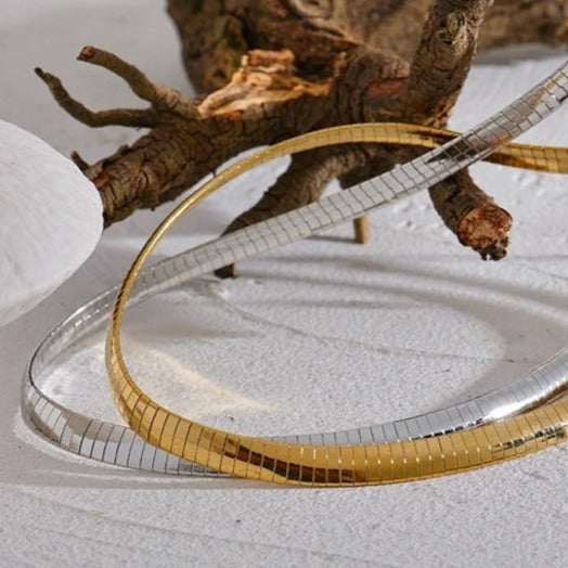 Γυναικείο Κολιέ Τσόκερ - Witel Medium Chocker (χρυσό, ασημί)