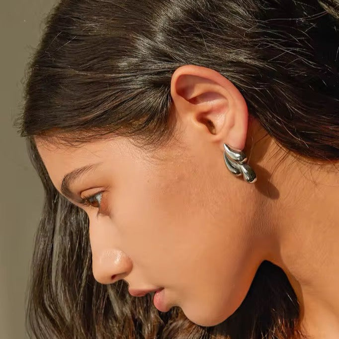 Γυναικεία Σκουλαρίκια - Long Drop Earrings (χρυσό, ασημί)