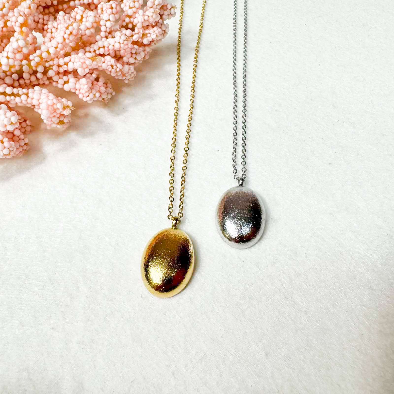 Γυναικείο Ατσάλινο Κολιέ - Sibari Necklace( χρυσό, ασημί)