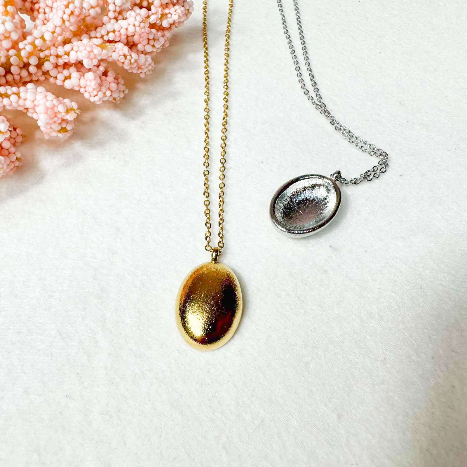 Γυναικείο Ατσάλινο Κολιέ - Sibari Necklace( χρυσό, ασημί)