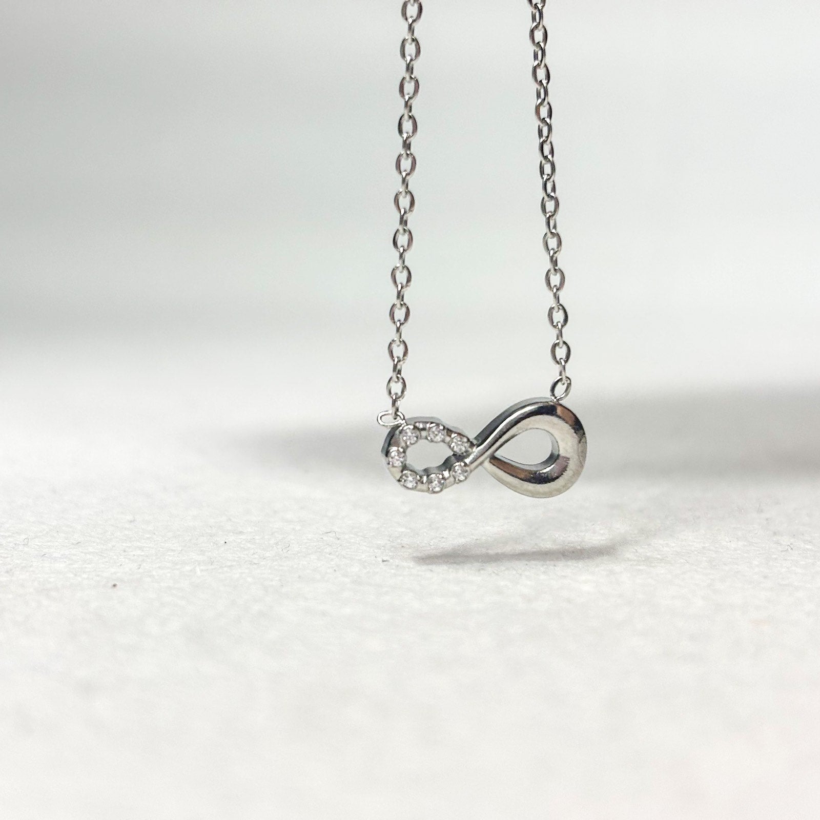Γυναικείο Ατσάλινο Κολιέ Με Άπειρο - MUgl Necklace ( χρυσό, ασημί)
