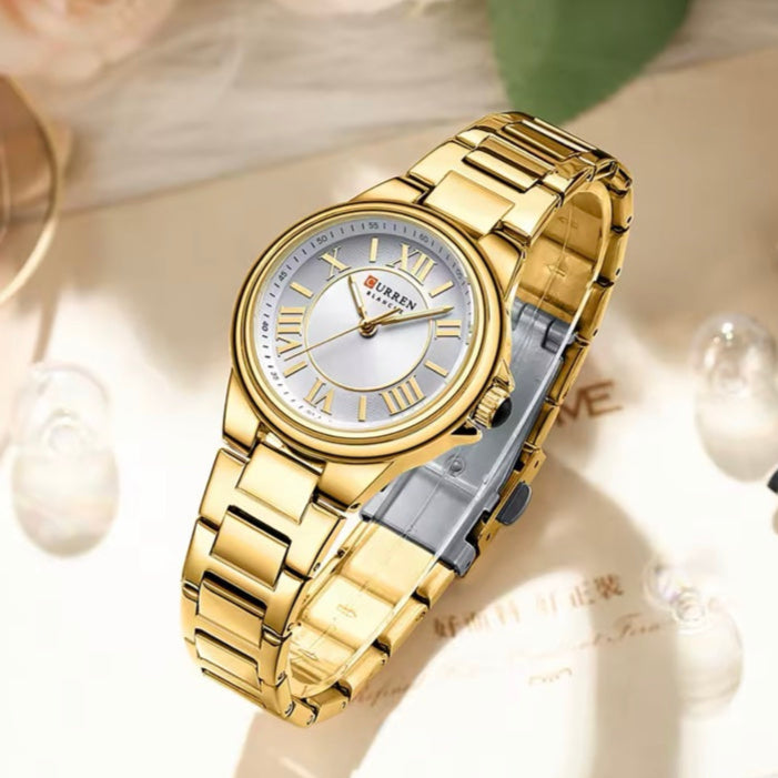 Γυναικείο Ρολόι - Curren C9091L GOLD WHITE