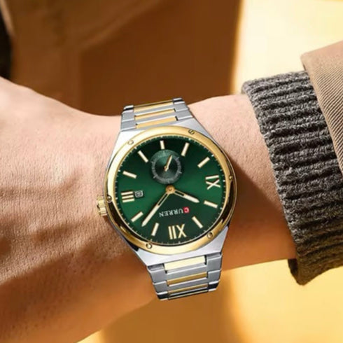 Unisex Ρολόι - CURREN M8471 MULTI GREEN
