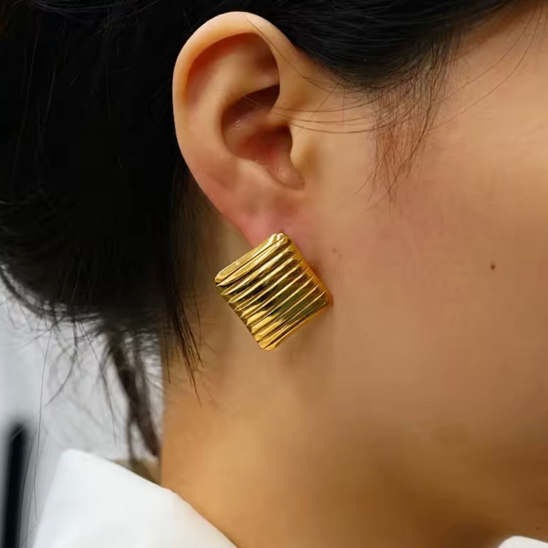 Γυναικεία Σκουλαρίκια - Leyla Earrings (χρυσό, ασημί)