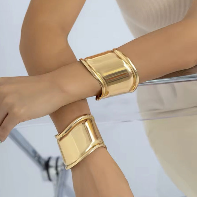 Ατσάλινο Γυναικείο Βραχιόλι - Gladim Bracelet (χρυσό, ασημί)