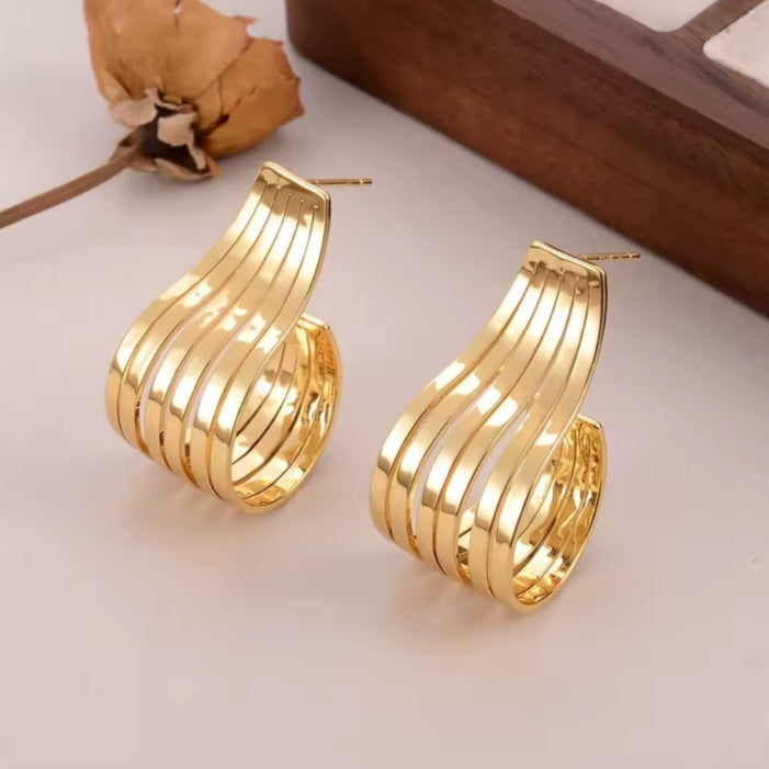 Γυναικεία Σκουλαρίκια - Demre Earrings (χρυσό, ασημί)