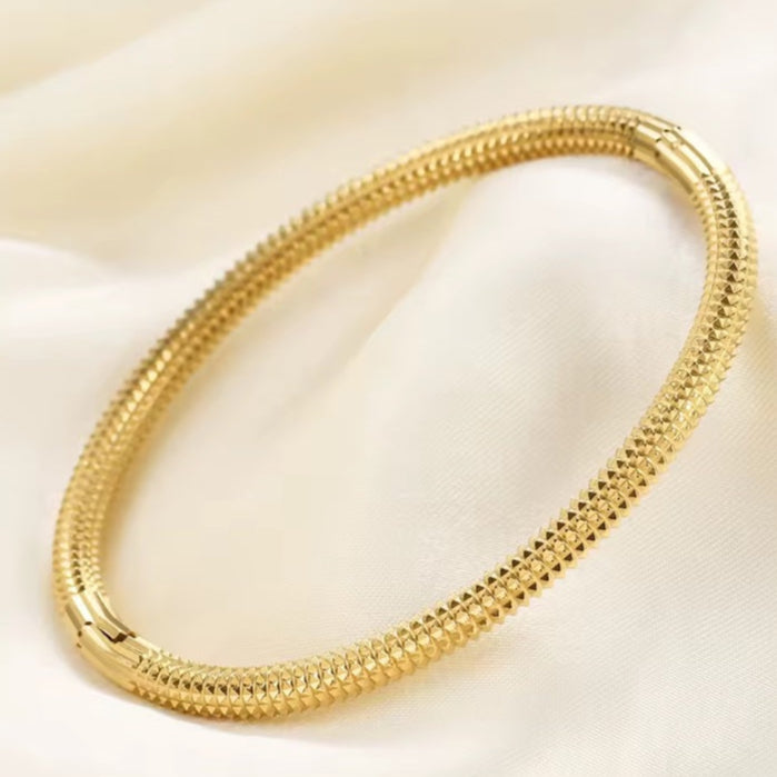 Ατσάλινο Γυναικείο Βραχιόλι - Baku Bracelet (χρυσό, ασημί)