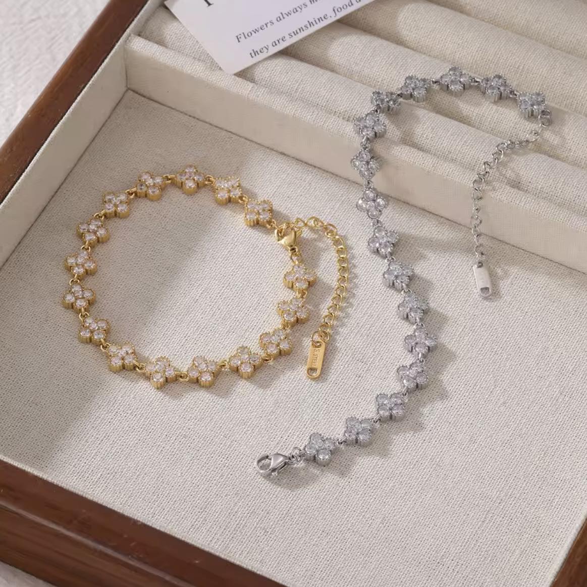 Ατσάλινο Γυναικείο Βραχιόλι - Kushiro Bracelet (χρυσό, ασημί)