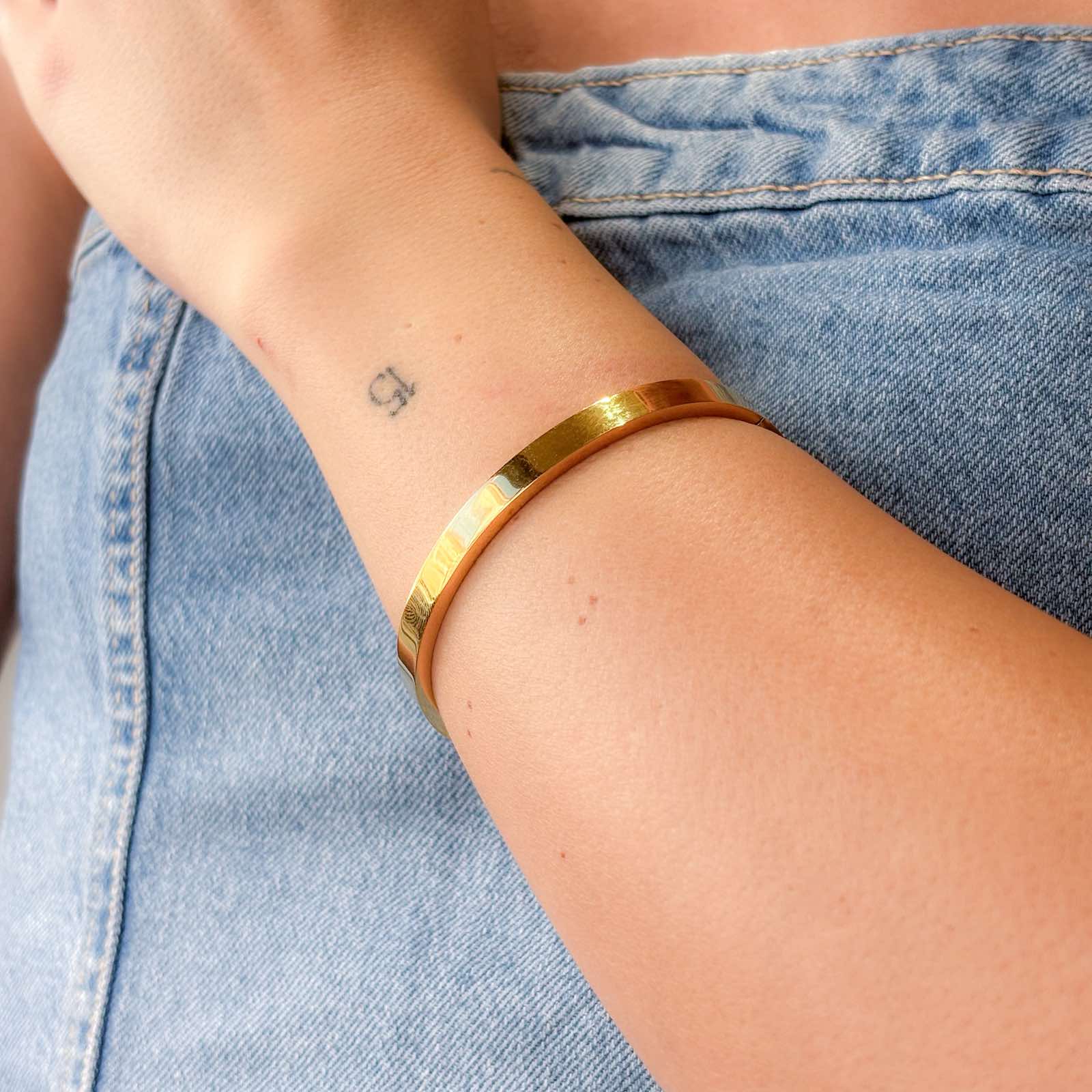 Ατσάλινο Γυναικείο Βραχιόλι - Coll II Bracelet (χρυσό, ασημί)