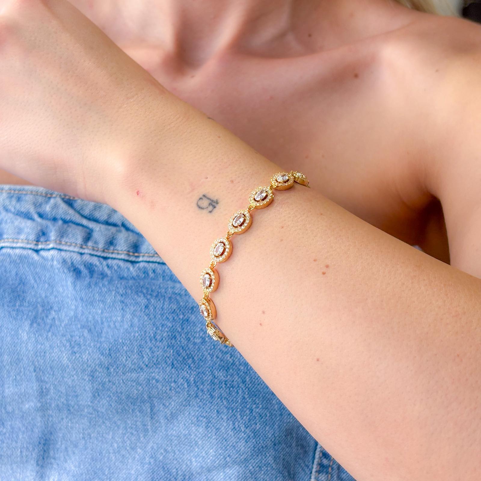 Ατσάλινο Γυναικείο Βραχιόλι - Sasyr Bracelet (χρυσό, ασημί)