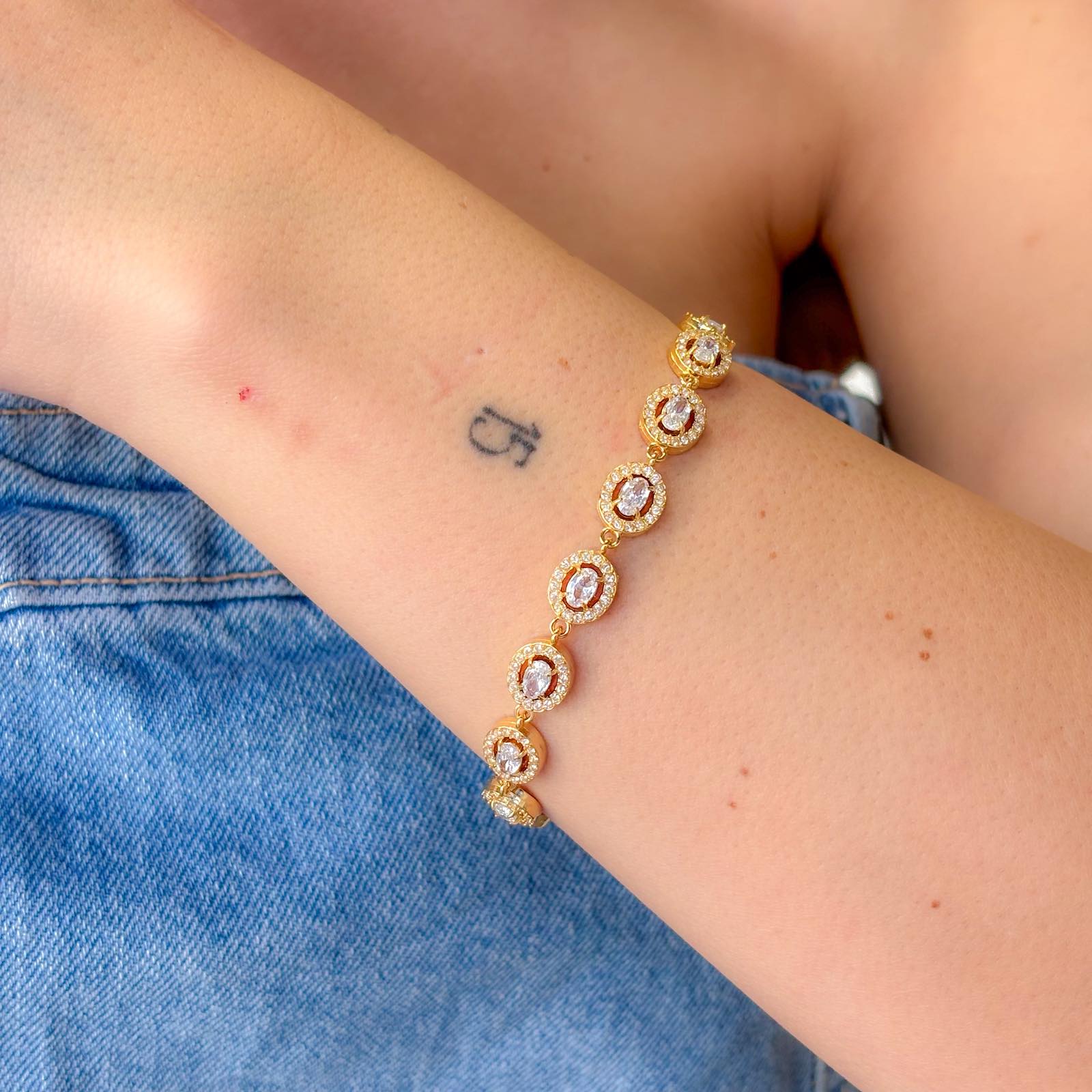Ατσάλινο Γυναικείο Βραχιόλι - Sasyr Bracelet (χρυσό, ασημί)