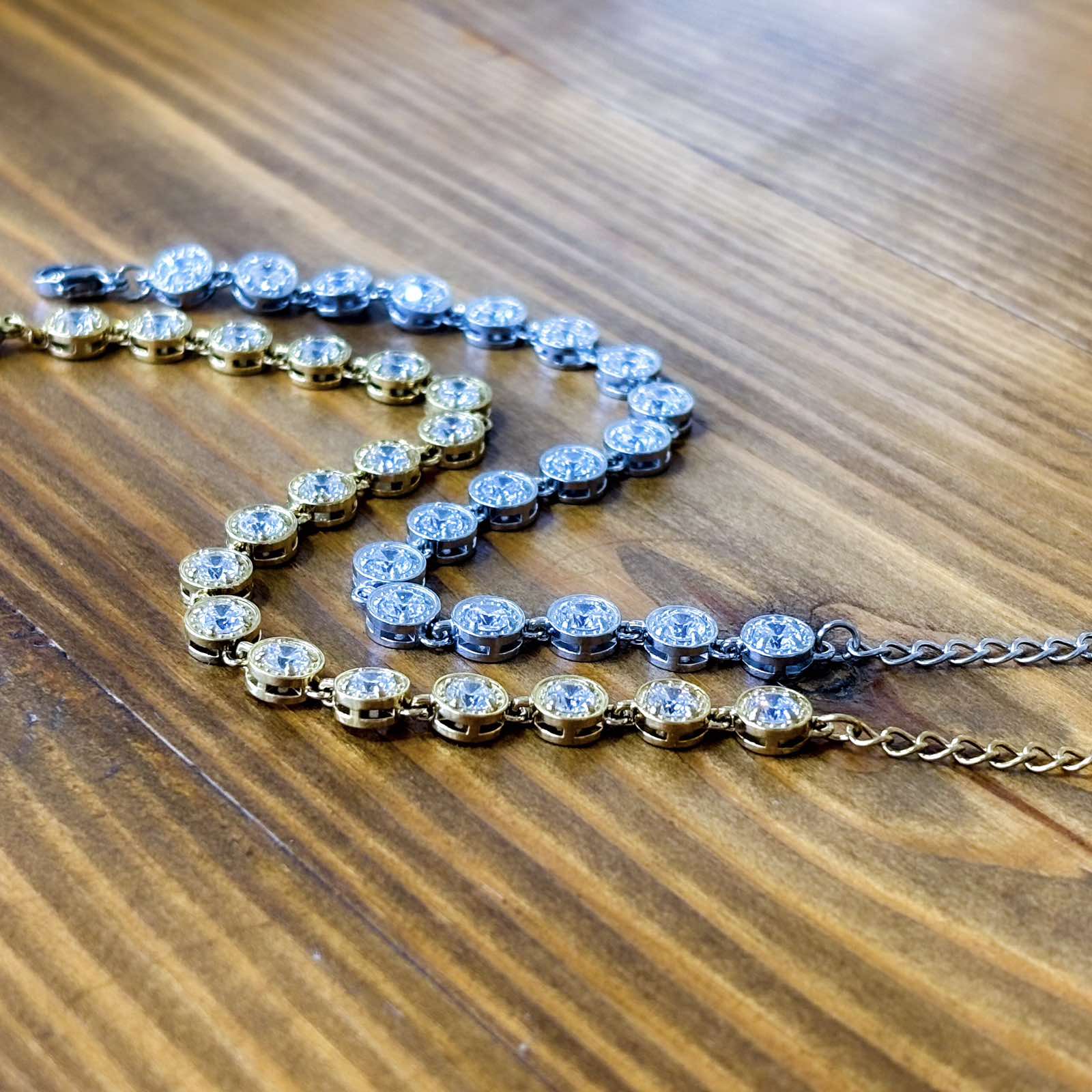 Ατσάλινο Γυναικείο Βραχιόλι - Nayba Bracelet (χρυσό, ασημί)