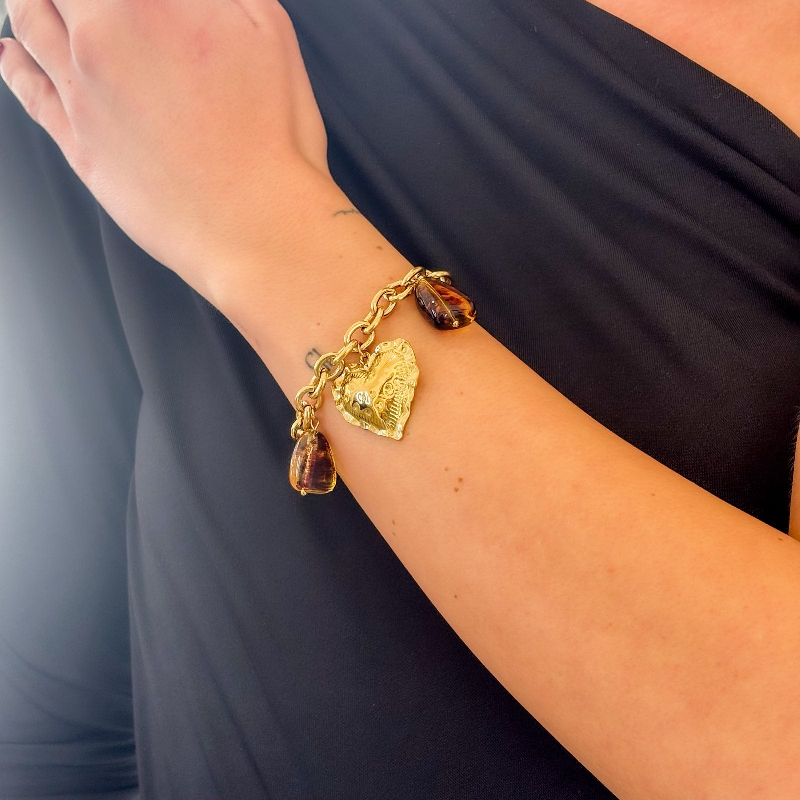 Γυναικείο Ατσάλινο  Βραχιόλι Με Καρδιά - Cusco Bracelet
