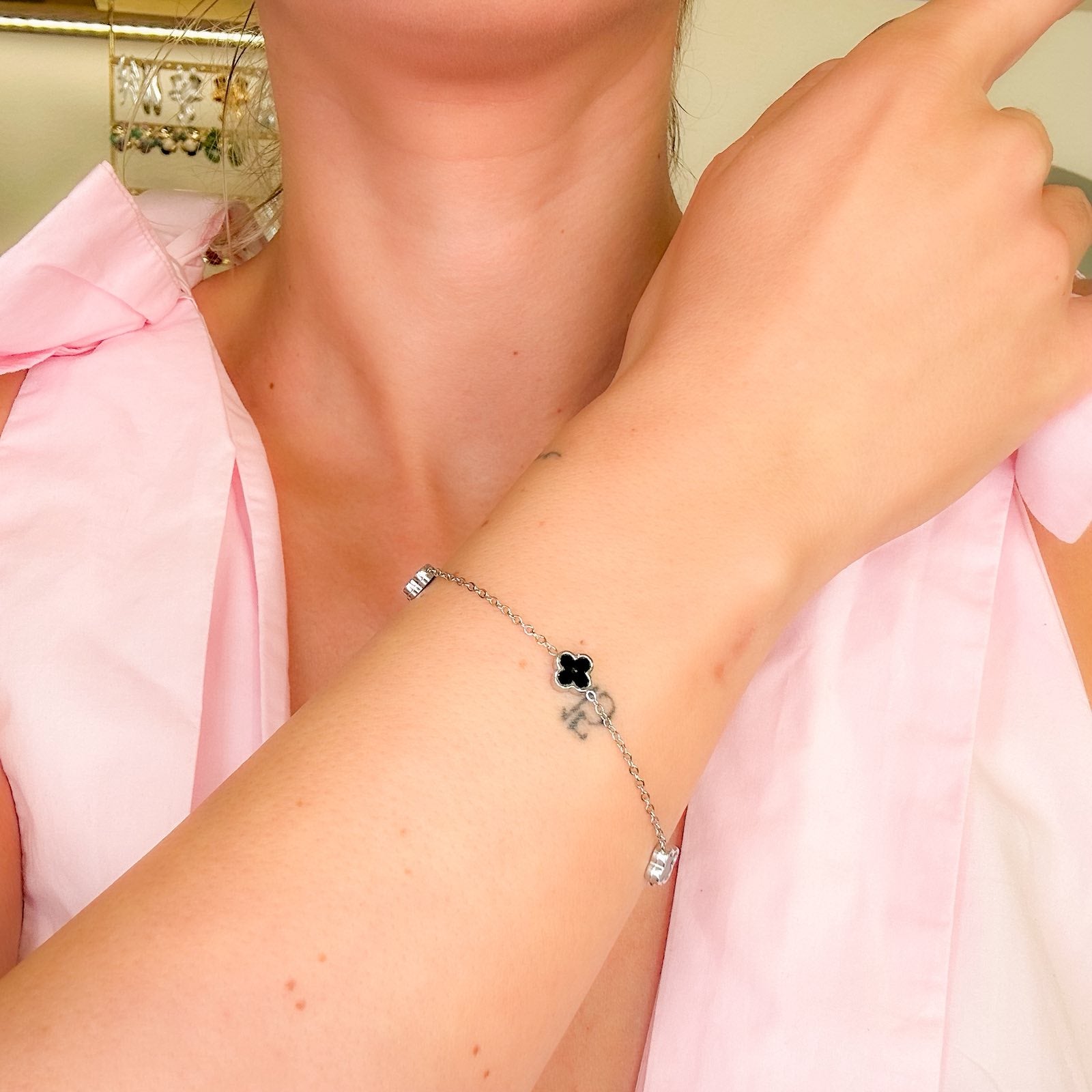Γυναικείο Ατσάλινο Βραχιόλι Με Σταυρό - Mini Klimt Bracelet (και χρώματα)