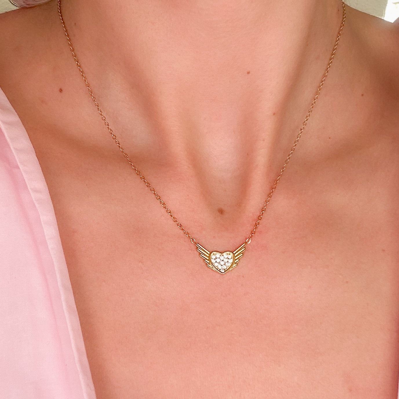 Γυναικείο Ατσάλινο Κολιέ Με Καρδιά - My Heart Necklace (χρυσό, ασημί)