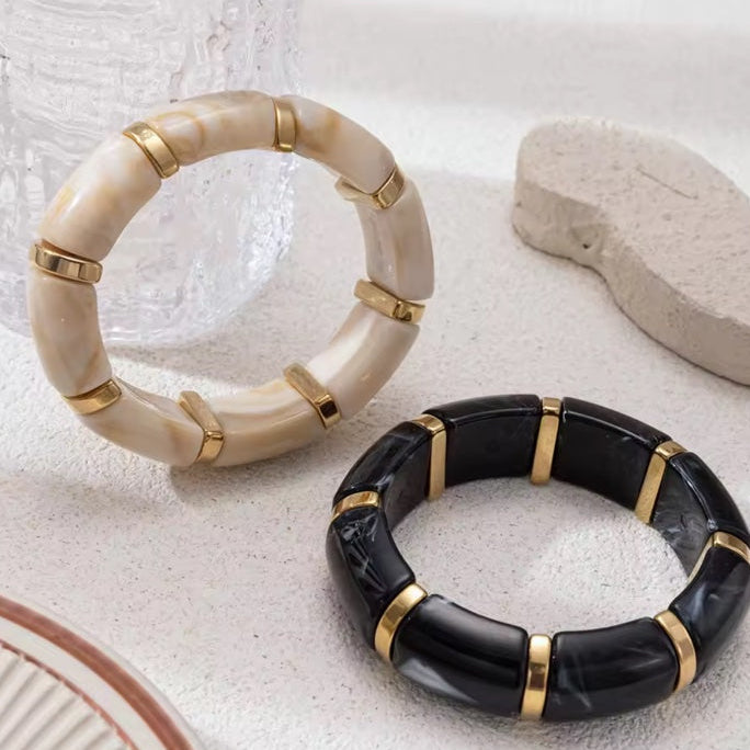 Γυναικείο Ακρυλικό Ατσάλινο Βραχιόλι - Le Morne (και χρώματα)