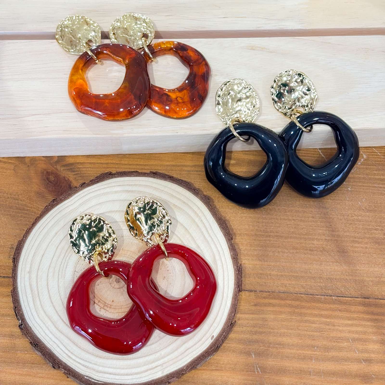 Γυναικεία Ατσάλινα Σκουλαρίκια - Foz Earrings (και χρώματα)