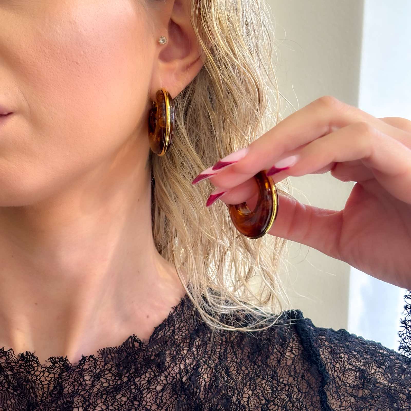 Γυναικεία Ατσάλινα Σκουλαρίκια - Bled Earrings