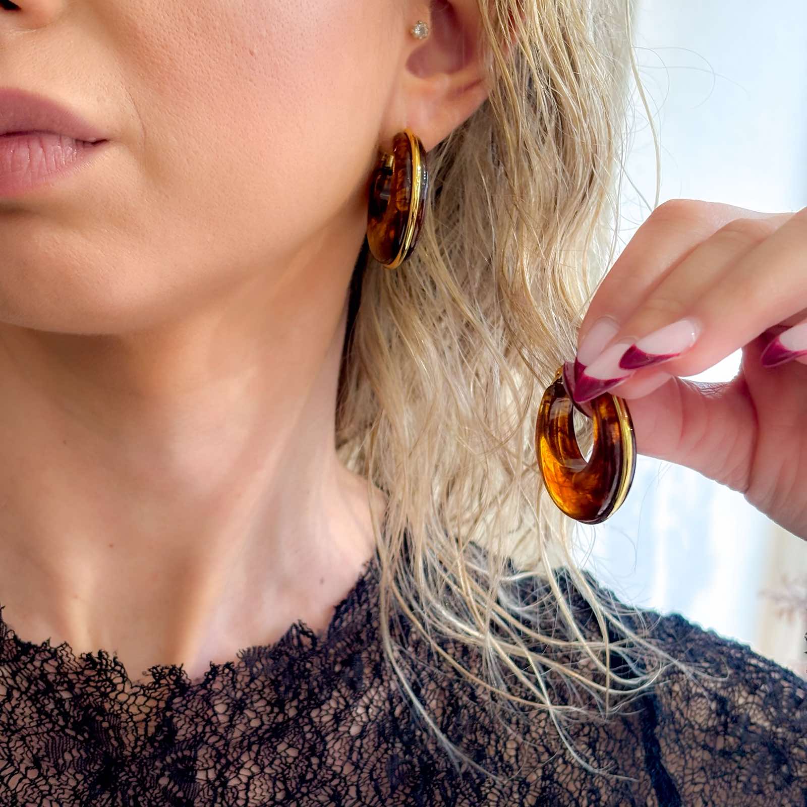 Γυναικεία Ατσάλινα Σκουλαρίκια - Bled Earrings