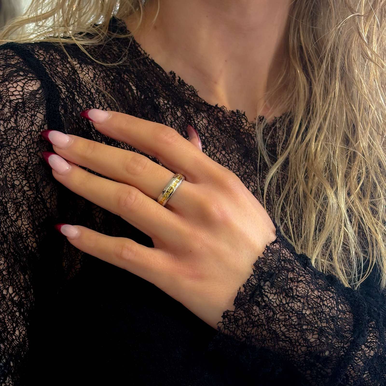 Γυναικείο Ατσάλινο Δαχτυλίδι - Yanita Ring